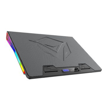 Meetion laptop hűtő (1 nagy ventillátor) CP5050