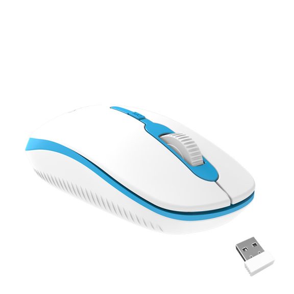 Meetion wireless egér MT-R547 white+blue Meetion wireless egér MT-R547 white+blue