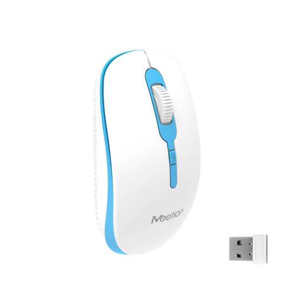 Meetion wireless egér MT-R547 white+blue Meetion wireless egér MT-R547 white+blue