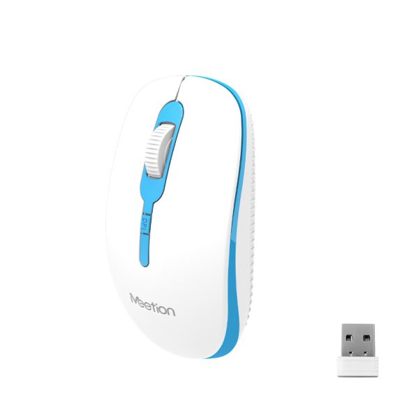Meetion wireless egér MT-R547 white+blue Meetion wireless egér MT-R547 white+blue