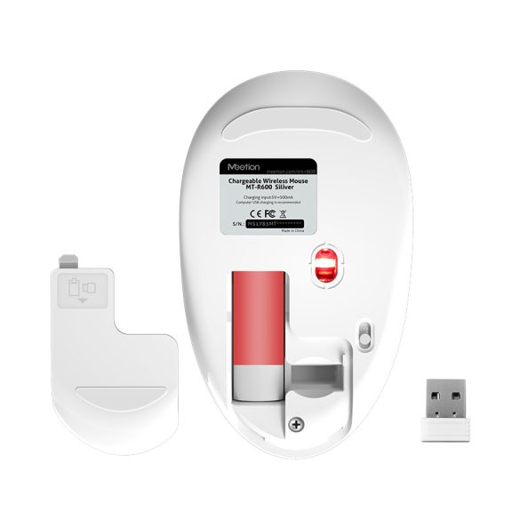 Meetion wireless egér MT-R600 silver