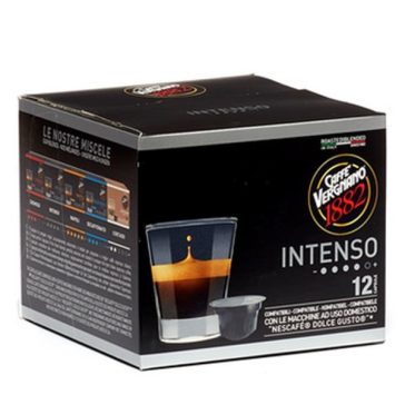   Kávékapszula CAFFÉ VERGNANO Dolce Gusto Intenso 12 kapszula/doboz