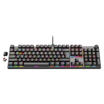   Meetion RGB Vezetékes mechanikus gamer billentyűzet MK009Pro (HU) Type-C