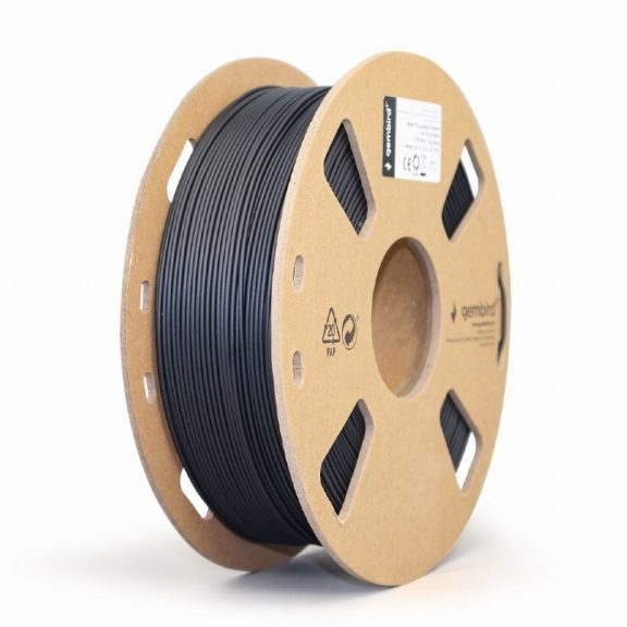 Gembird filament matte PLA black, 1,75 MM, 1 KG Gembird filament matte PLA black, 1,75 MM, 1 KG