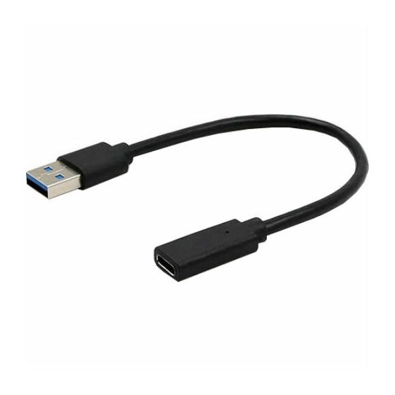Gembird kábel átalakító USB 3.1 Apa - Type-C Anya, 10cm (A-USB3-AMCF-01) Gembird kábel átalakító USB 3.1 Apa - Type-C Anya, 10cm (A-USB3-AMCF-01)