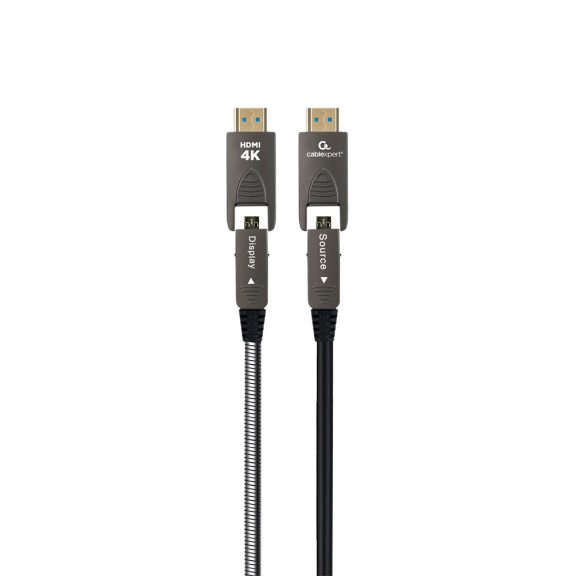 Gembird aktív optikai (AOC) HDMI kábel (apa-apa) 10 m (v2.0, 4k 60Hz) (CCAP-HDMIDD-AOC-10M) Gembird aktív optikai (AOC) HDMI kábel (apa-apa) 10 m (v2.0, 4k 60Hz) (CCAP-HDMIDD-AOC-10M)