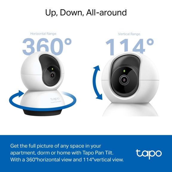 Tp-Link Otthoni biztonsági Wi-Fi kamera Tapo C220