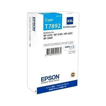 Epson tinta T7892 cyan, 4K