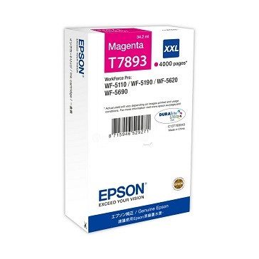 Epson tinta T7893 magenta, 4K