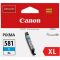 Canon tinta CLI581XLC cyan