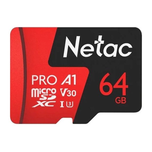Memóriakártya Micro SDXC 64GB Netac P500 Extreme Pro + Adapter Class 10, V30, A1 (H) Memóriakártya Micro SDXC 64GB Netac P500 Extreme Pro + Adapter Class 10, V30, A1 (H)