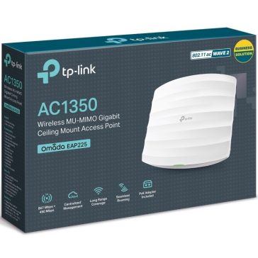   Tp-Link Access Point AC1350 MU-MIMO Gigabit vezeték nélküli EAP225