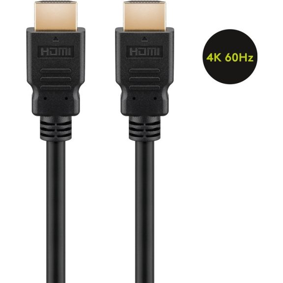Goobay kábel HDMI (apa) - HDMI (apa) 3 m (v2.0, 4k 60Hz)