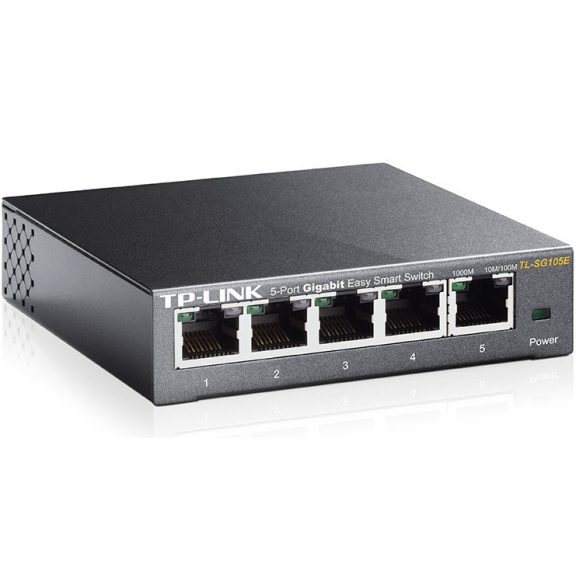 Tp-Link Gigabit Easy Smart Switch 5 Port (TL-SG105E) Tp-Link Gigabit Easy Smart Switch 5 Port (TL-SG105E)