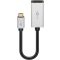 Goobay USB-C apa - HDMI anya átalakító, ezüst-szürke (8k 30Hz)