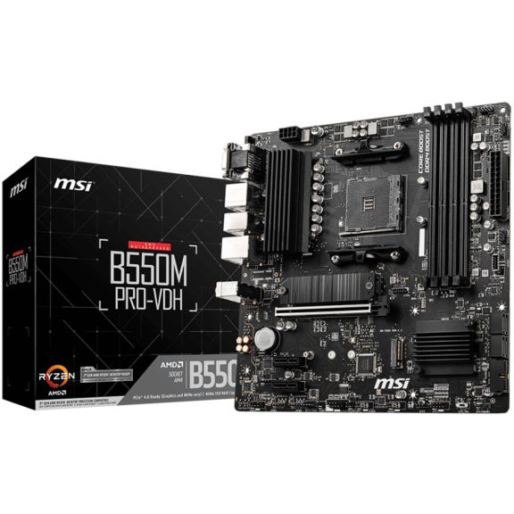 Alaplap AMD MSI B550M PRO-VDH Alaplap AMD MSI B550M PRO-VDH