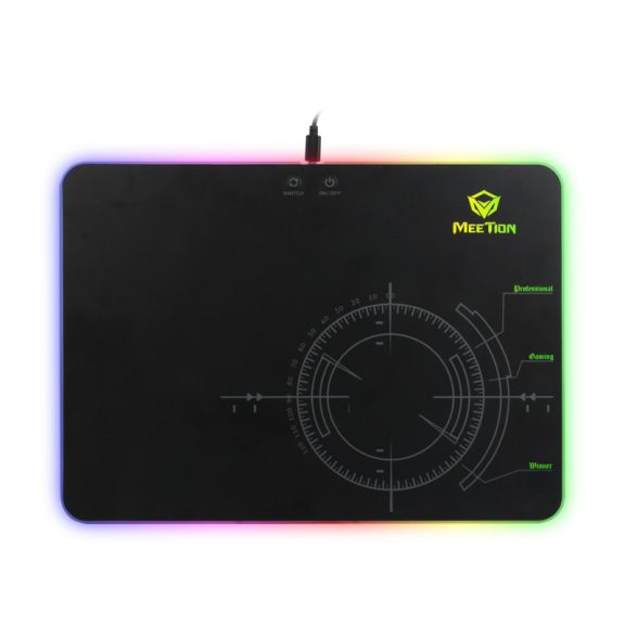 Meetion háttérvilágítású gamer egérpad MT-P010