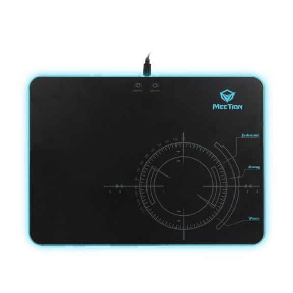 Meetion háttérvilágítású gamer egérpad MT-P010
