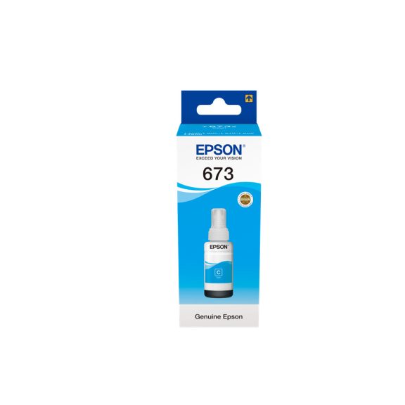 Epson tinta T6732 cyan 70ML (673) (lejárt szavatosságú termék) Epson tinta T6732 cyan 70ML (673) (lejárt szavatosságú termék)