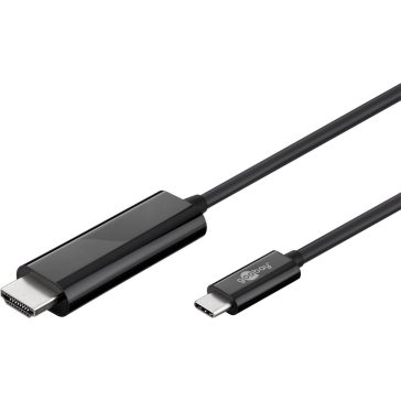 Goobay USB-C (apa) - HDMI (apa) kábel, 1,8 m (4k 60Hz)