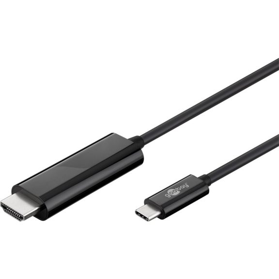 Goobay USB-C (apa) - HDMI (apa) kábel, 1,8 m (4k 60Hz) Goobay USB-C (apa) - HDMI (apa) kábel, 1,8 m (4k 60Hz)