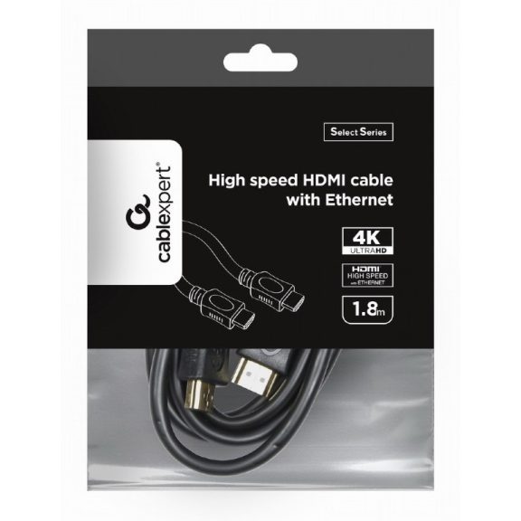 Gembird kábel Hdmi (APA-APA) 1,8m (v2.0, 19M/M, 3D) (CC-HDMI4L-6) Gembird kábel Hdmi (APA-APA) 1,8m (v2.0, 19M/M, 3D) (CC-HDMI4L-6)