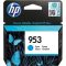Hp tinta F6U12AE (953) cyan