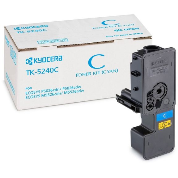Kyocera toner TK5240C (M5526CDN) cyan 3K Kyocera toner TK5240C (M5526CDN) cyan 3K
