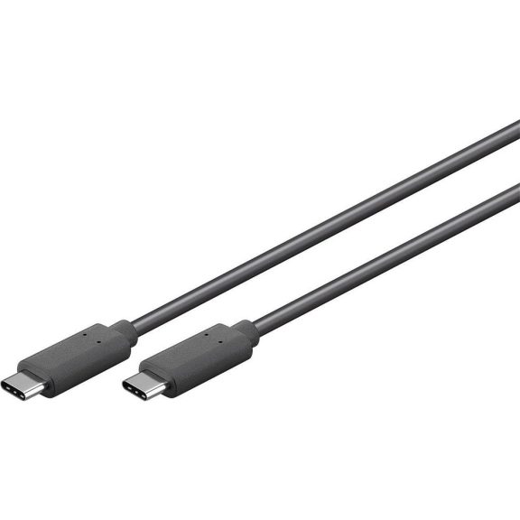 Goobay USB-C 3.2 Gen 1 adat- és gyorstöltő kábel, 1m, fekete Goobay USB-C 3.2 Gen 1 adat- és gyorstöltő kábel, 1m, fekete