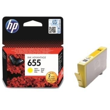   Hp tinta CZ112AE (655) yellow (lejárt szavatosságú termék)