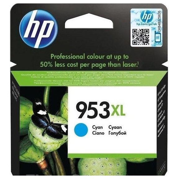 Hp tinta F6U16AE (953XL) cyan Hp tinta F6U16AE (953XL) cyan