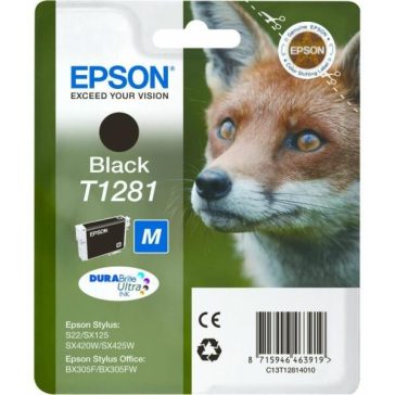 Epson tinta T1281 black (lejárt szavatosságú termék)