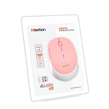 Meetion wireless egér MT-R570 pink