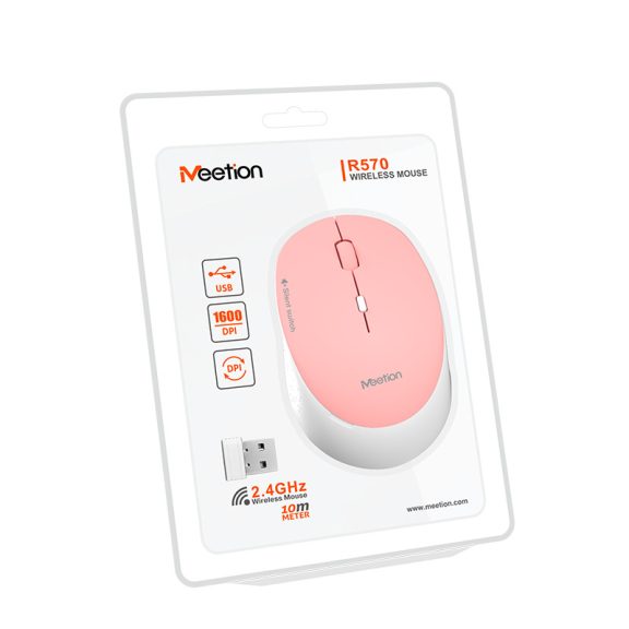 Meetion wireless egér MT-R570 pink Meetion wireless egér MT-R570 pink