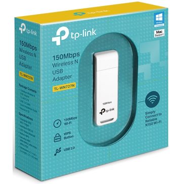Tp-Link hálózati adapter USB Wless WiFi 150MBPS TL-WN727N