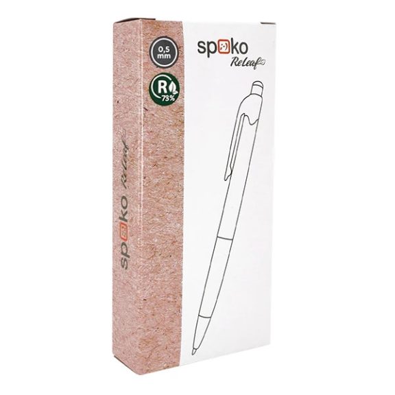 Golyóstoll SPOKO 0112 ReLeaf 0,5 vegyes színekben Golyóstoll SPOKO 0112 ReLeaf 0,5 vegyes színekben