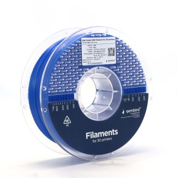 Gembird filament High Speed ABS blue, 1,75 MM, 1 KG