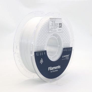 Gembird filament High Speed PETG white, 1,75 MM, 1 KG