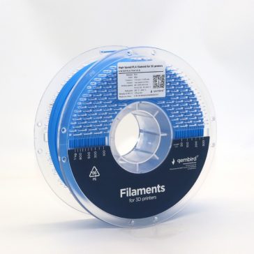 Gembird filament High Speed PLA blue, 1,75 MM, 1 KG