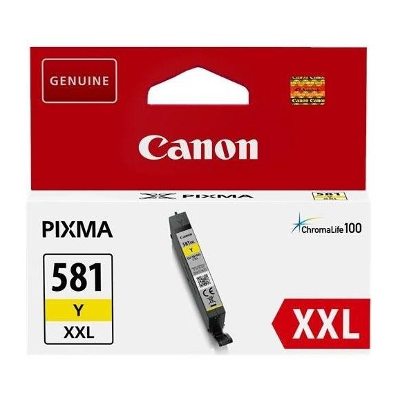 Canon tinta CLI581XXLY yellow Canon tinta CLI581XXLY yellow