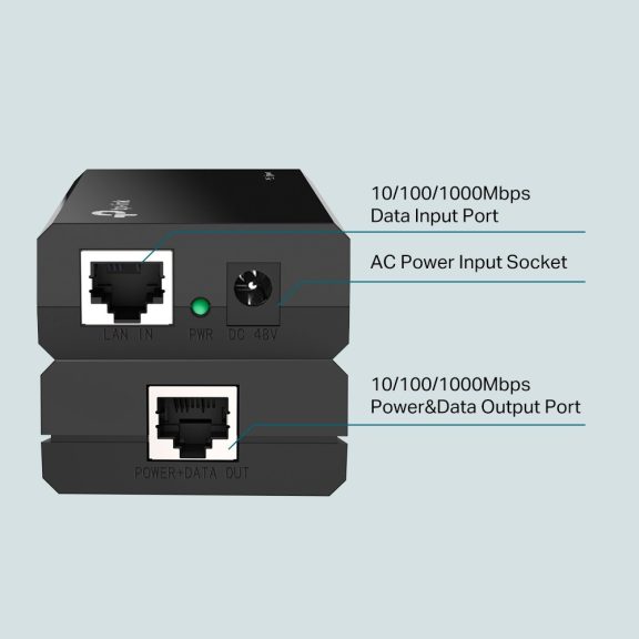 Tp-Link TL-POE150S POE Injektor 15W Tp-Link TL-POE150S POE Injektor 15W