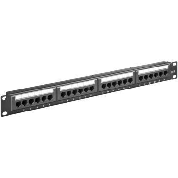 Goobay 19" patch panel 24port 1U CAT6
