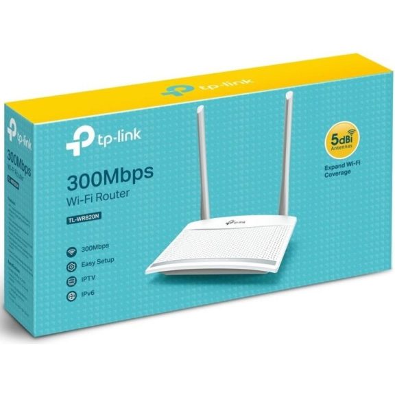 Tp-Link Router vezeték nélküli 3Port TL-WR820N 1WAN + 2 LAN Tp-Link Router vezeték nélküli 3Port TL-WR820N 1WAN + 2 LAN