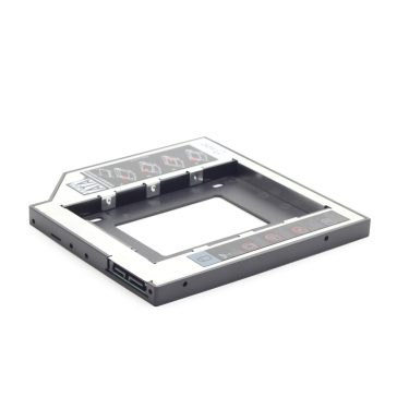   Beépítő keret Gembird 2,5"-5,25" 12,7MM magas (MF-95-02)