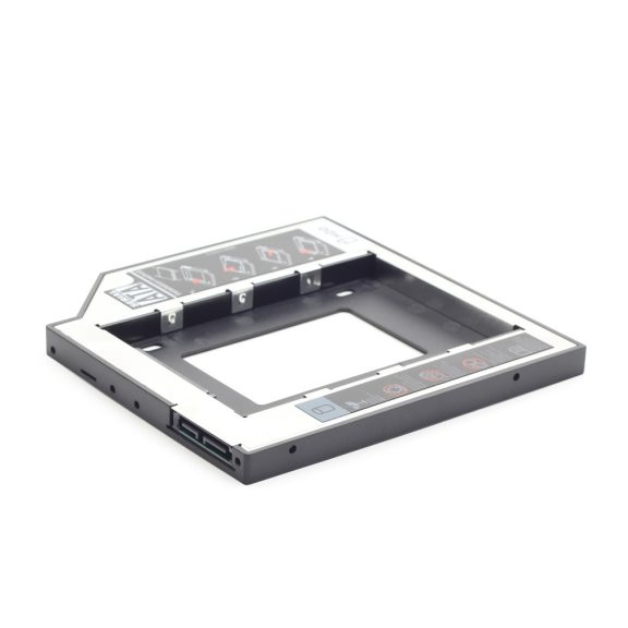 Beépítő keret Gembird 2,5"-5,25" 12,7MM magas (MF-95-02) Beépítő keret Gembird 2,5"-5,25" 12,7MM magas (MF-95-02)