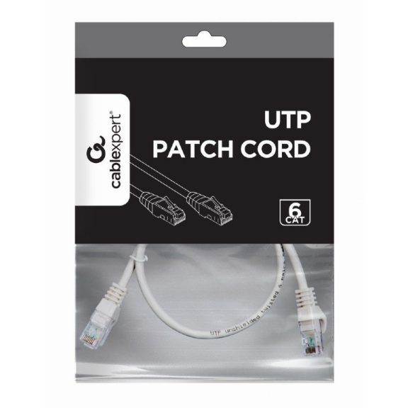 Kábel UTP CAT 6 patch kábel 2 m Gembird (CU) (PP6U-CU-2M) Kábel UTP CAT 6 patch kábel 2 m Gembird (CU) (PP6U-CU-2M)