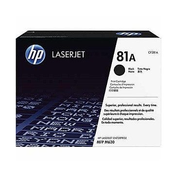 Hp toner CF281A (81A) black 10,5k