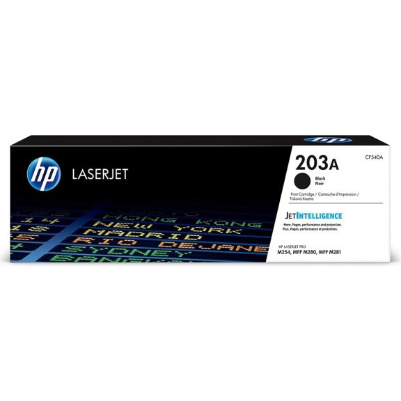 Hp toner CF540A (203A) black 1,4K Hp toner CF540A (203A) black 1,4K