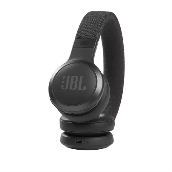 JBL Live 460NC Bluetooth Wireless On-Ear fejhallgató Black EU