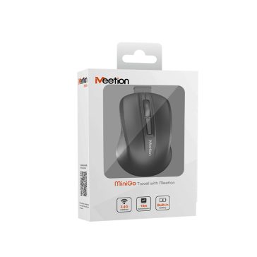 Meetion wireless egér MiniGo 2.4 Ghz wireless egér fekete